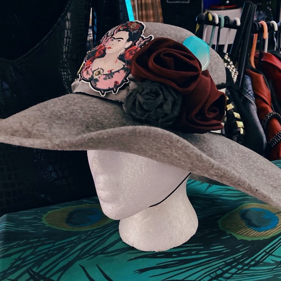 Custom Frida Khalo Hat